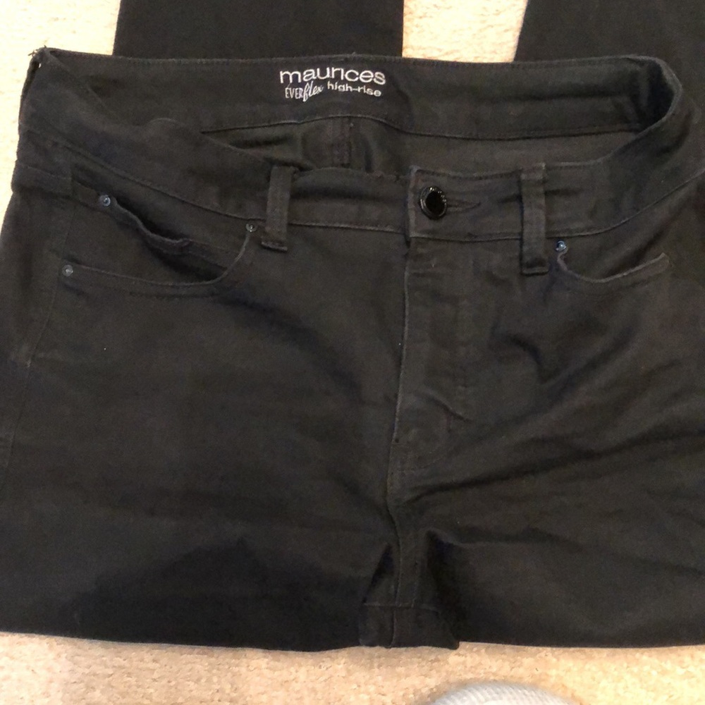 Maurices Everflex high rise skinny 10short